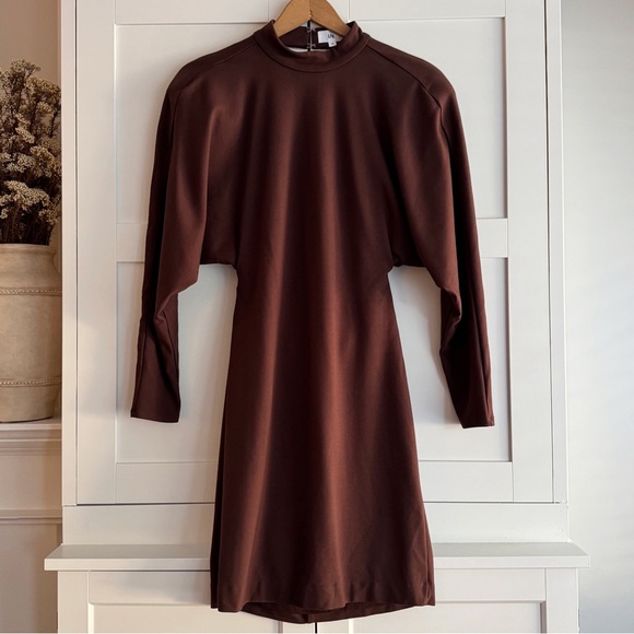 Revolve LPA Finola Long Sleeve Mini Dress